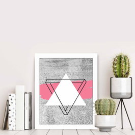 Wallity Cuadro Decorativo Enmarcado BCT-088 Multicolor